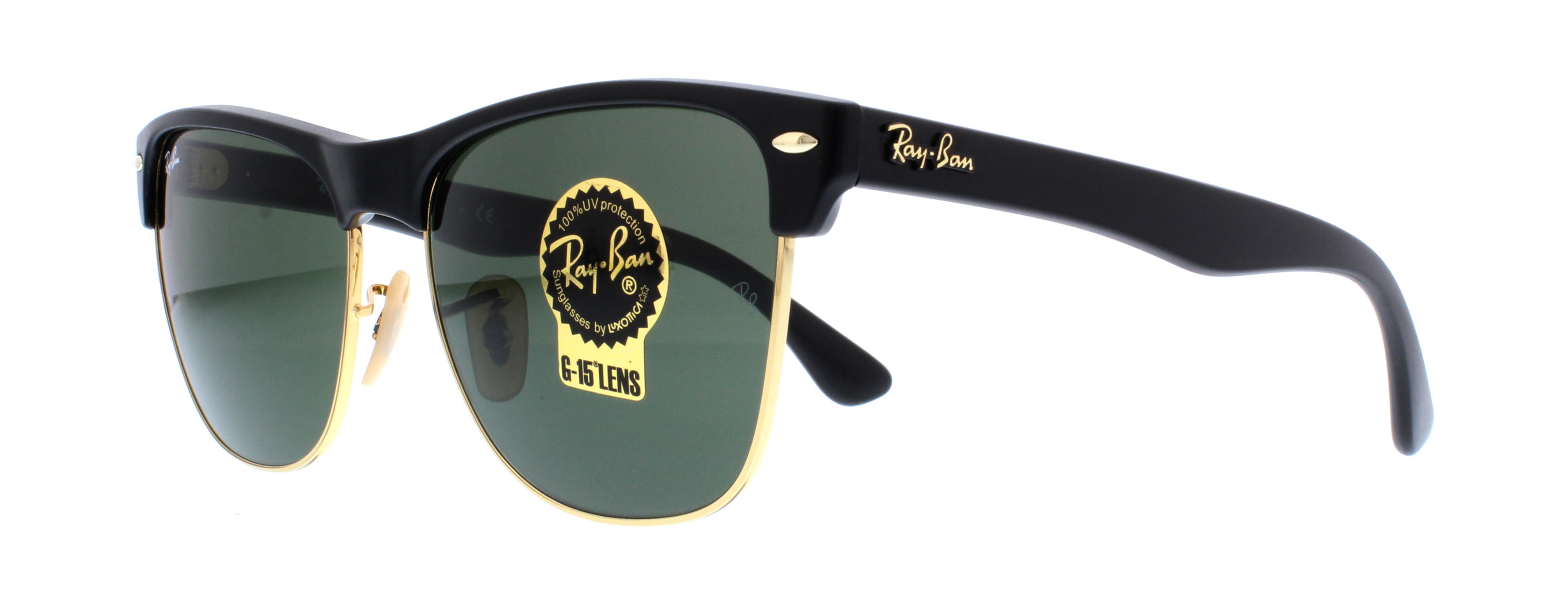 Designer Frames Outlet. Ray Ban Sunglasses RB4175 Clubmaster Oversized