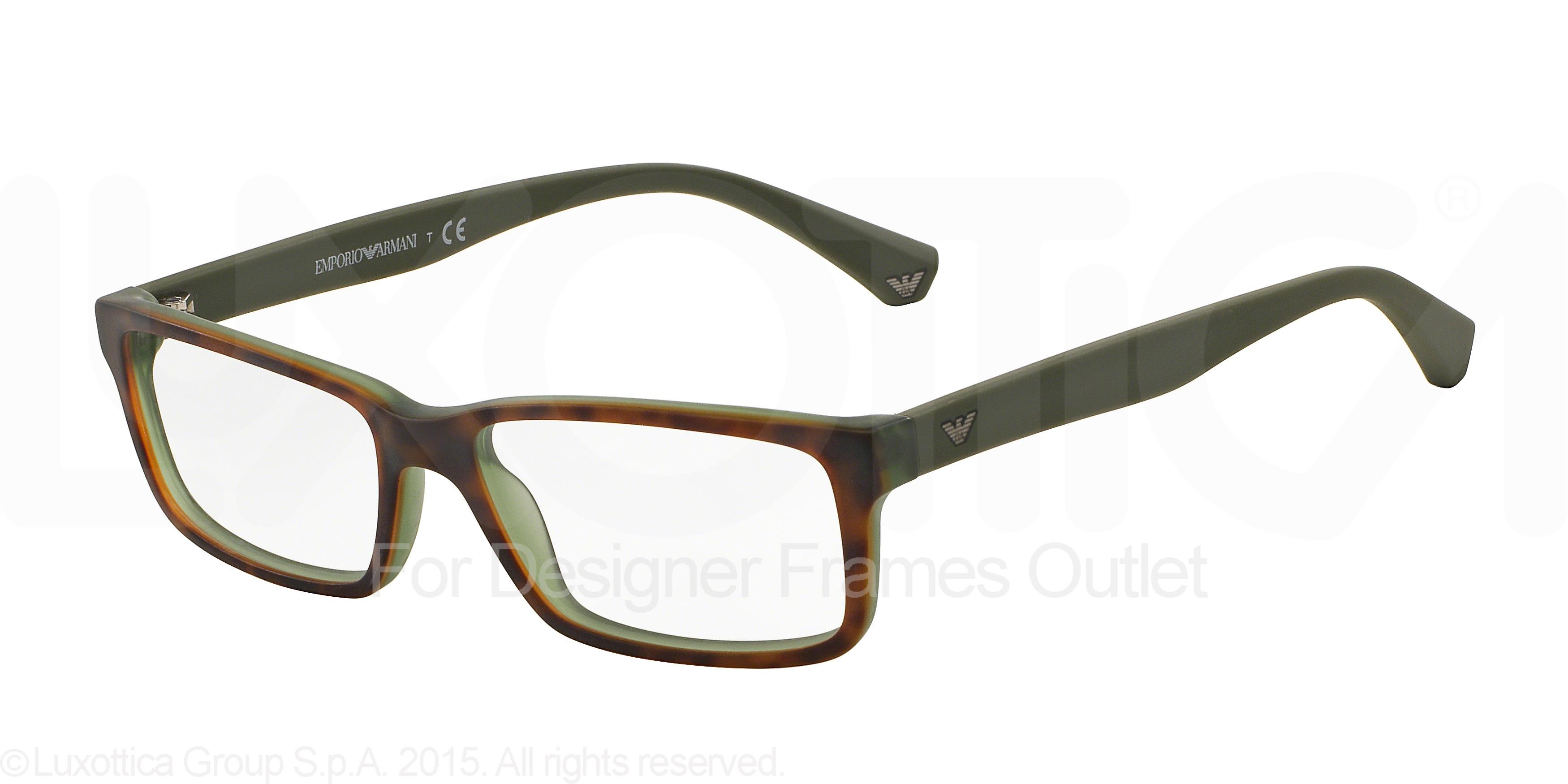 Designer Frames Outlet. Emporio Armani Eyeglasses EA3061