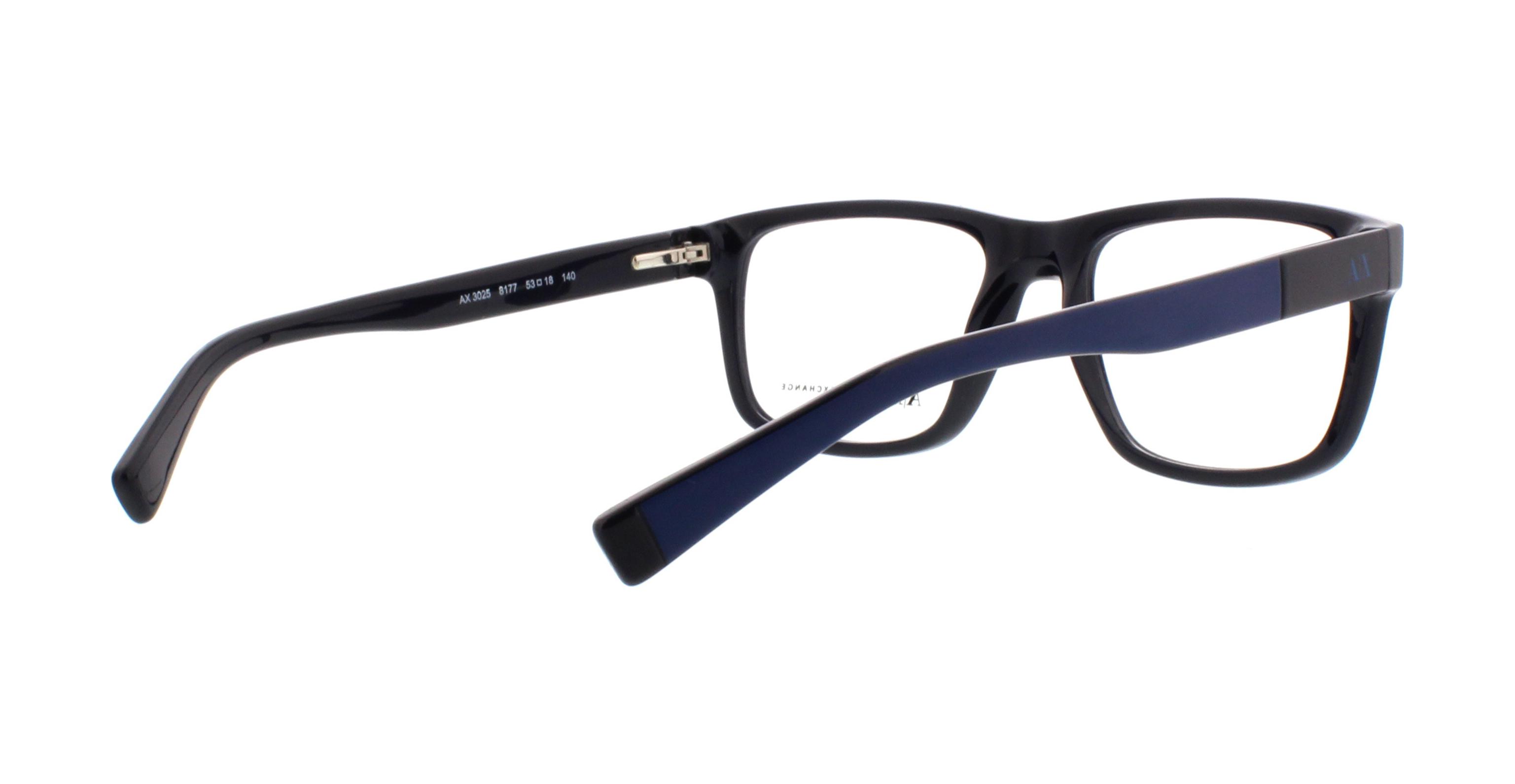 Designer Frames Eyeglasses Outlet. AX3025 Armani Exchange
