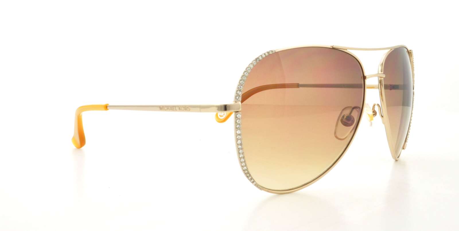 Michael Kors Sadie Sunglasses Michael Kors Sadie III Round Sunglasses Tortoise Frame  main image 3