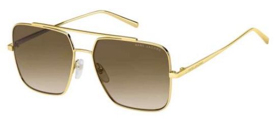 Marc Jacobs 60 mm Gold Havana Sunglasses | World of Watches