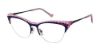 Picture of Betsey Johnson Eyeglasses STRIPE HYPE