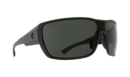 Spy Tron 2 Sunglasses Matte Black Gray Green