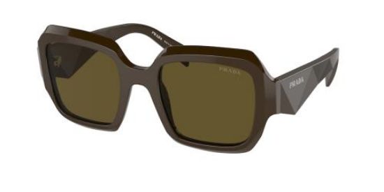 Prada PR 06YS 53 Dark Grey & Black/White Sunglasses | Sunglass Hut USA