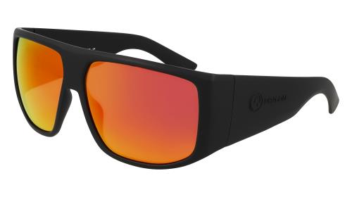 Sunglasses Dragon Dr Fin Ll Polar 022 Matte Black Ll Red Ion