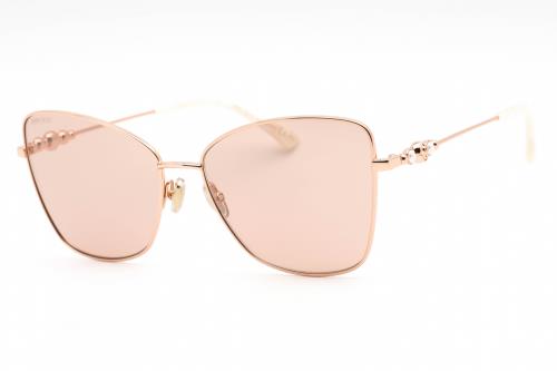 Jimmy Choo TESO/S Cat Eye Sunglasses Jimmy Choo Teso/S DDB/2S | Alensa main image 4