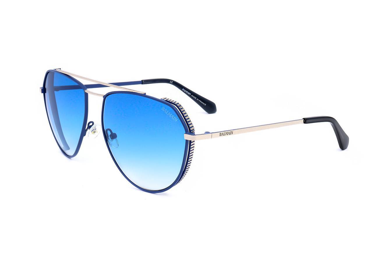 Balmain Blue Sunglasses Unisex Balmain Sunglasses Frame Only BL2509 03 Cat. 3 Blue Confetti  main image 4