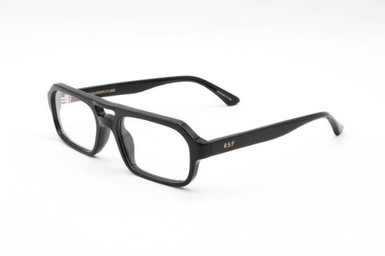 Picture of RetroSuperFuture Eyeglasses NUMERO 128 BLACK