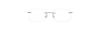 Picture of Totally Rimless Eyeglasses Polaris 385