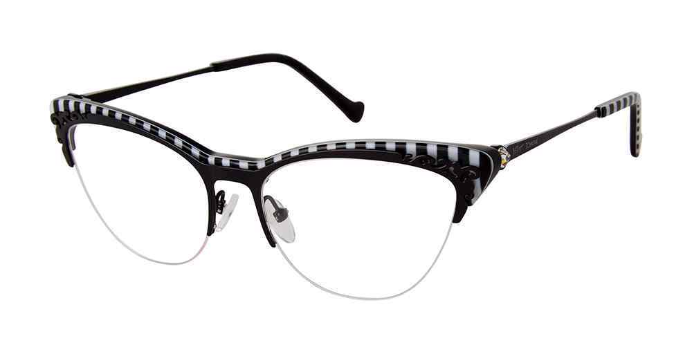Picture of Betsey Johnson Eyeglasses STRIPE HYPE