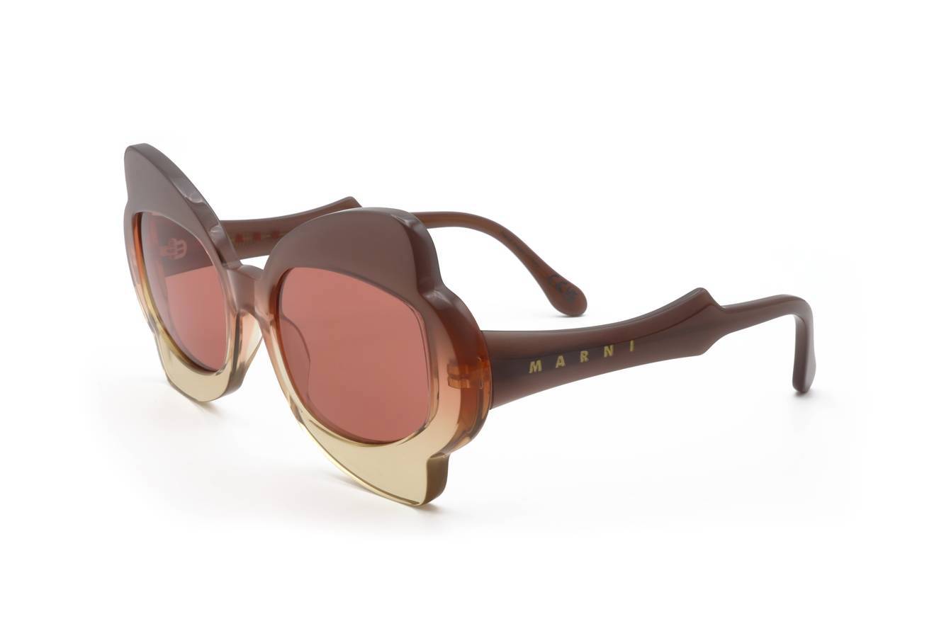 Picture of Marni Sunglasses MONUMENTALGATE BROWN FADE